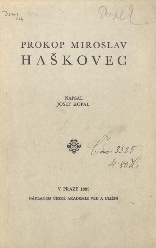 Prokop Miroslav Haškovec