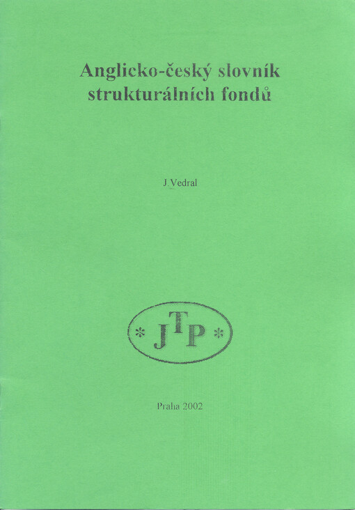Anglicko-český slovník strukturálních fondů