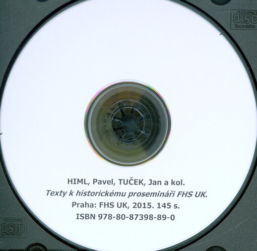 Texty k historickému prosemináři FHS UK