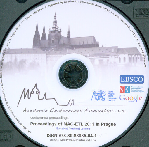 Proceedings of MAC-ETL 2015 in Prague : Academic Conference Association, z.s. : conference proceedings