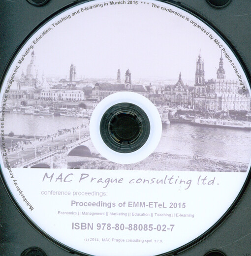 Proceedings of EMM-ETel 2015: economics, management, marketing, education, teaching, e-learning : conference proceedings : Multidisciplinary Academic Conference on Economics, Management, Marketing, Education, Teaching and E-learning in Munich 2015