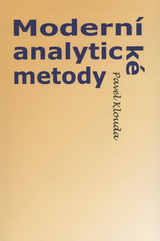 Moderní analytické metody