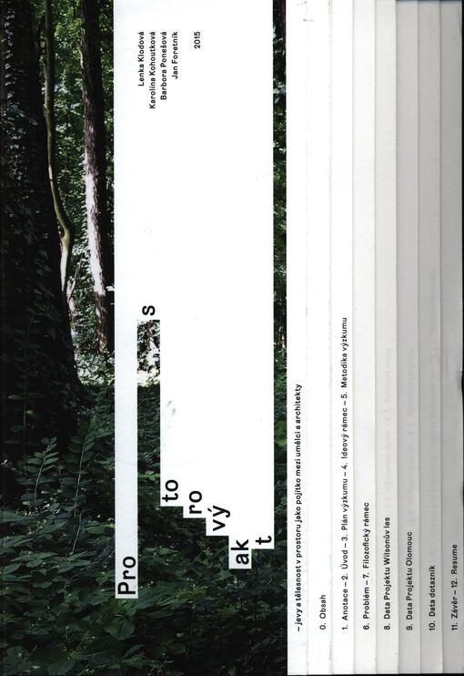 Prostorový akt: jevy a tělesnost v prostoru jako pojítko mezi umělci a architekty