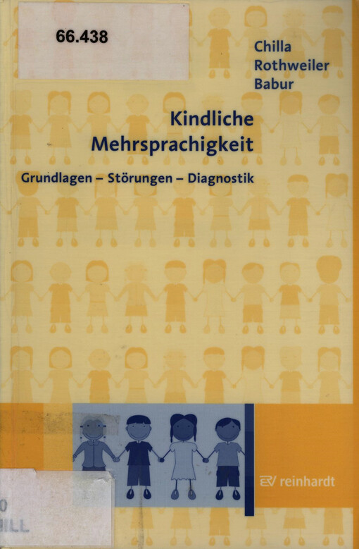 Kindliche Mehrsprachigkeit : Grundlagen - Störungen - Diagnostik