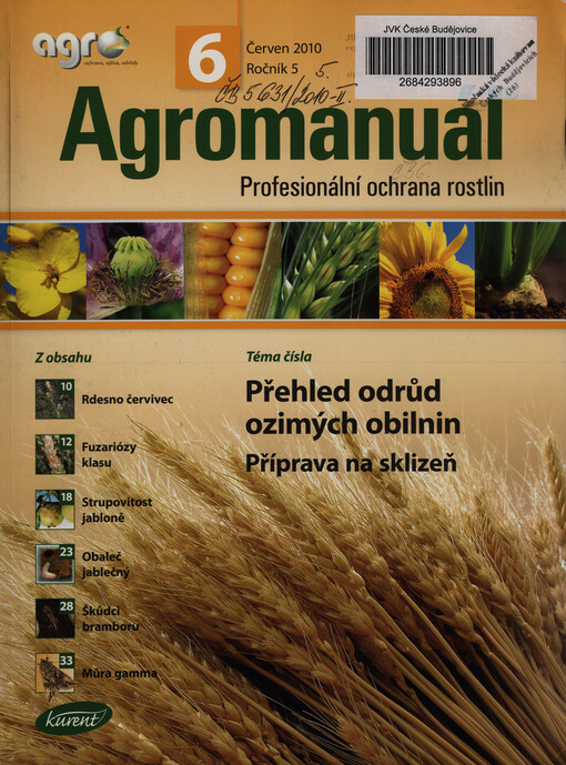 Agromanuál : profesionální ochrana rostlin