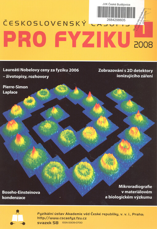 Československý časopis pro fyziku = Czechoslovak Journal of Physics