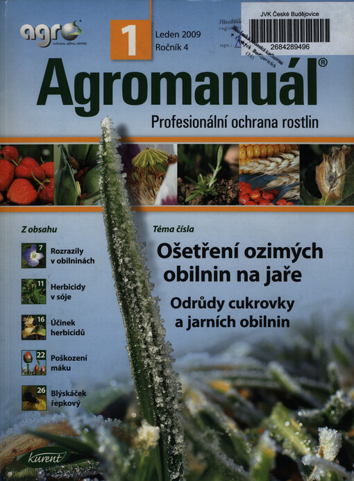 Agromanuál : profesionální ochrana rostlin