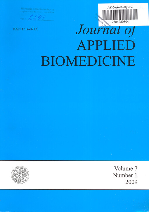 Journal of applied biomedicine