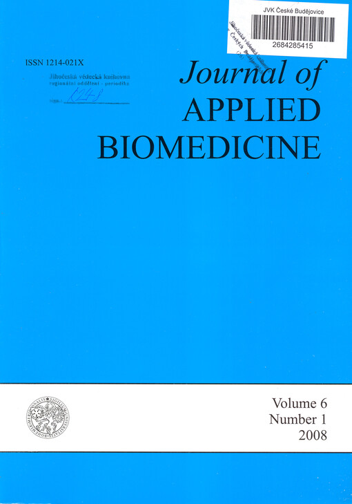 Journal of applied biomedicine