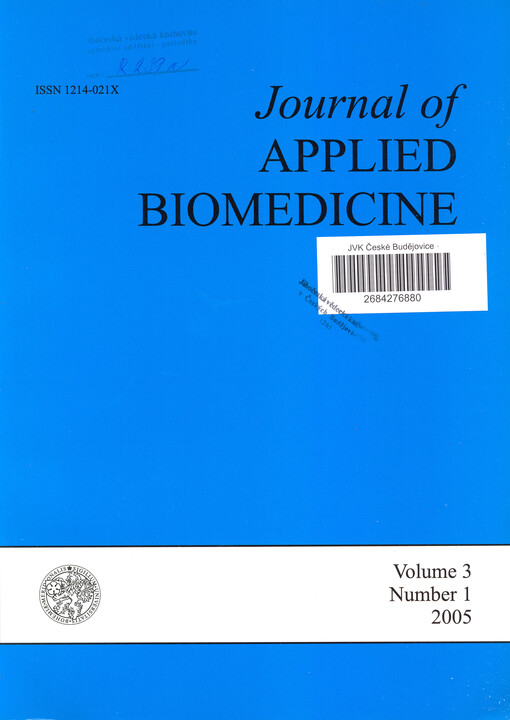 Journal of applied biomedicine