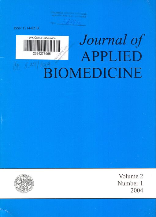 Journal of applied biomedicine
