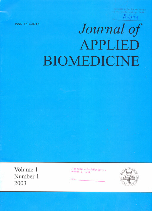 Journal of applied biomedicine