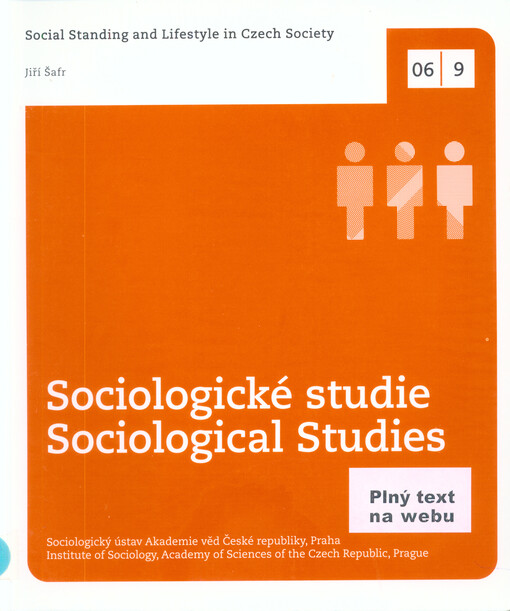 Social standing and lifestyle in Czech society