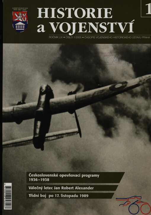 Historie a vojenství : časopis Historického ústavu Armády ČR