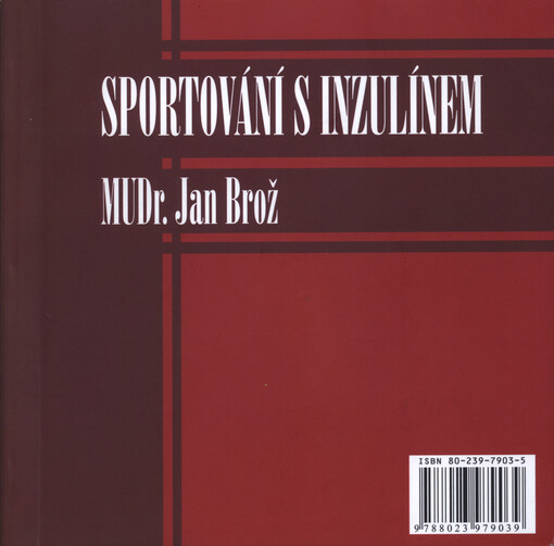 Sportování s inzulinem
