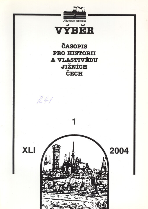 Výběr : časopis pro historii a vlastivědu jižních Čech