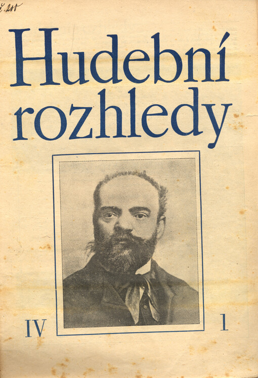 Hudební rozhledy :časopis pro hudební kulturu