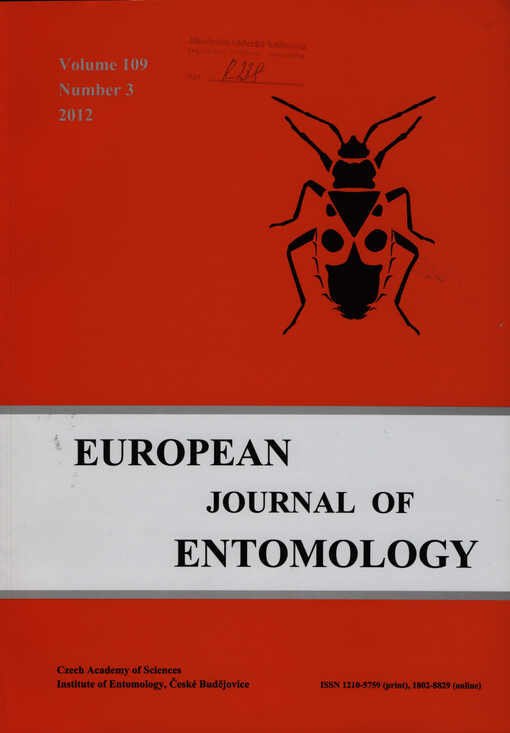 European journal of entomology