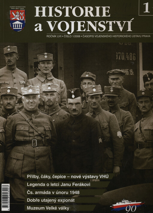 Historie a vojenství : časopis Historického ústavu Armády ČR
