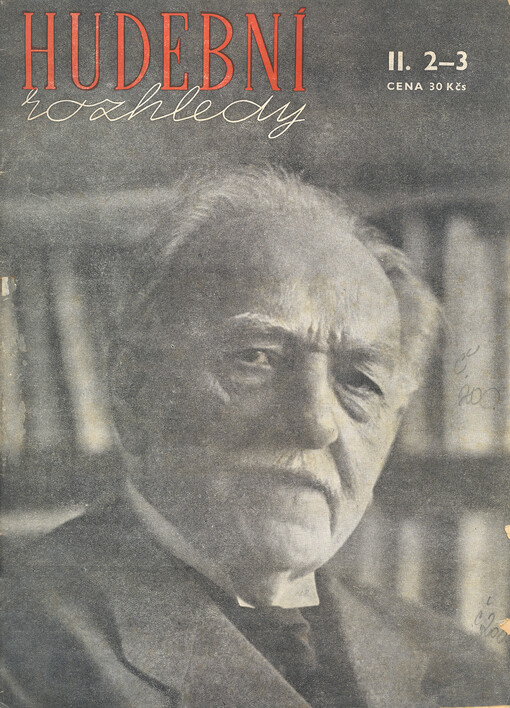 Hudební rozhledy :časopis pro hudební kulturu