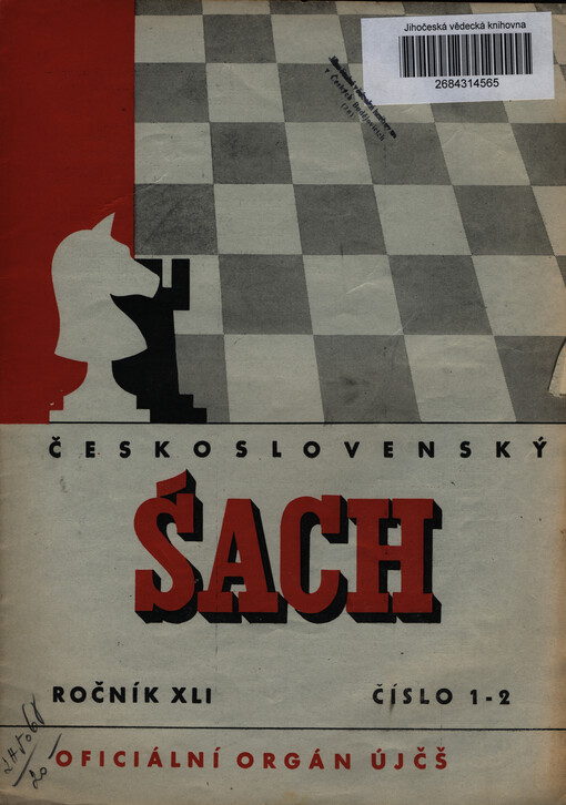 Československý šach : nezávislý časopis českých, moravských, slezských a slovenských šachistů