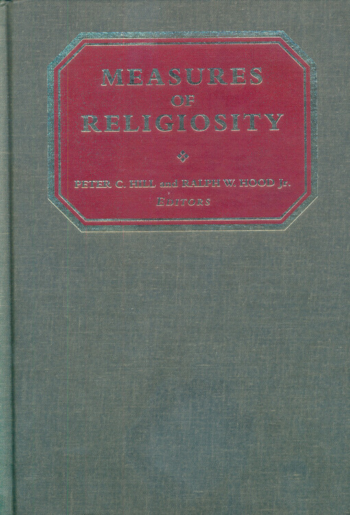 Measures of religiosity