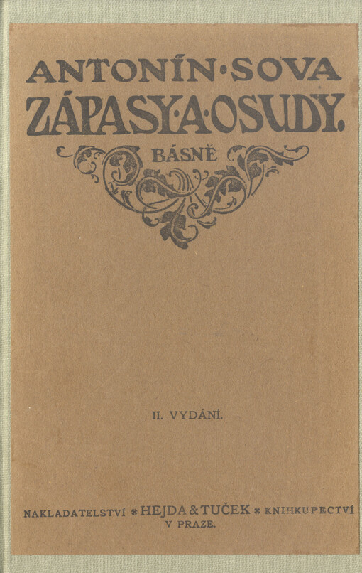 Zápasy a osudy :básně z r. 1907 až 1909
