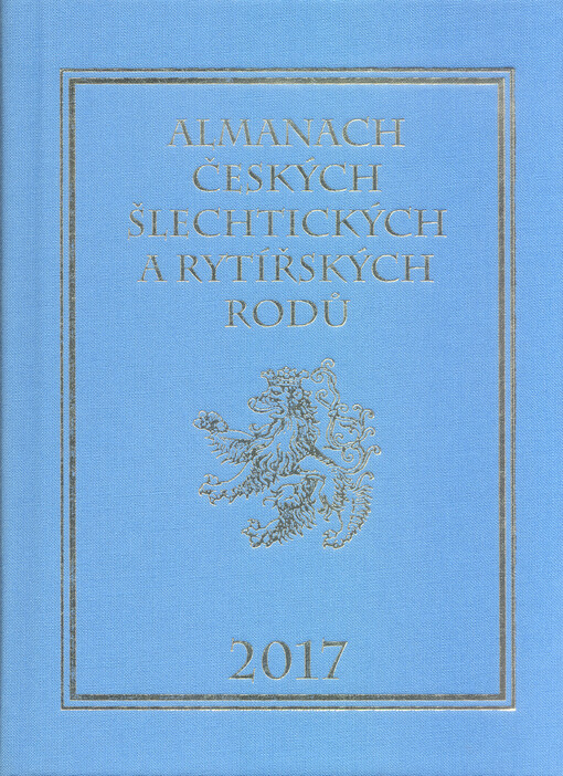 Almanach českých šlechtických a rytířských rodů 2017