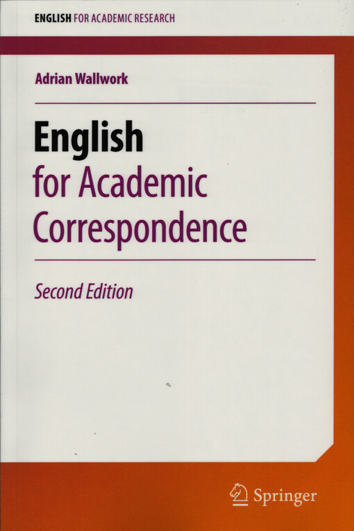 English for academic correspondence