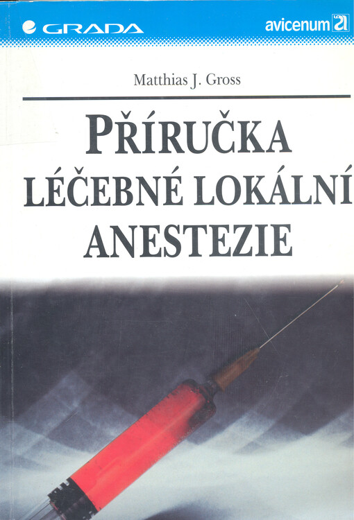 Příručka léčebné lokální anestezie