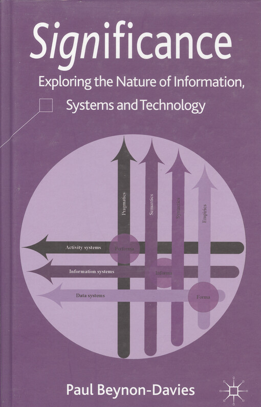 Significance : exploring the nature of information, systems and technology