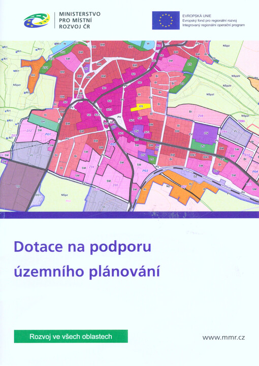 Dotace na podporu územního plánování : rozvoj ve všech oblastech