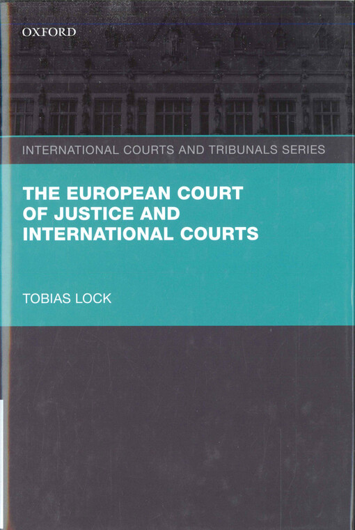 The European Court of Justice and international courts