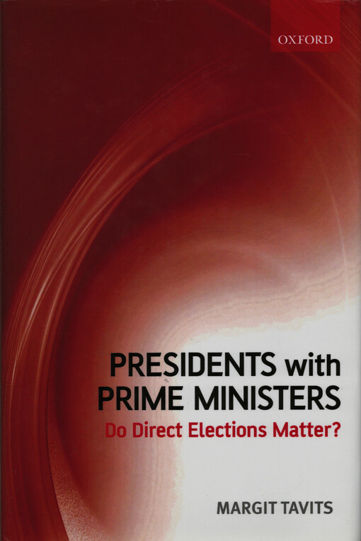 Presidents with prime ministers :do direct elections matter?