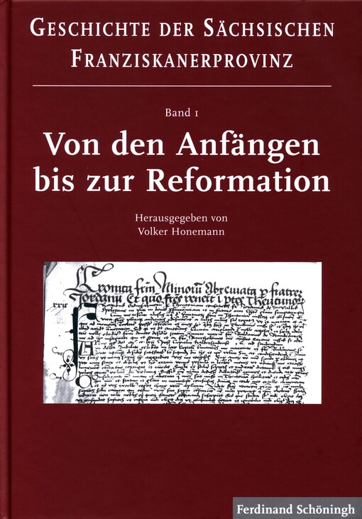 Von den Anfängen bis zur Reformation