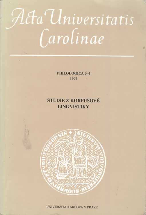 Studie z korpusové lingvistiky
