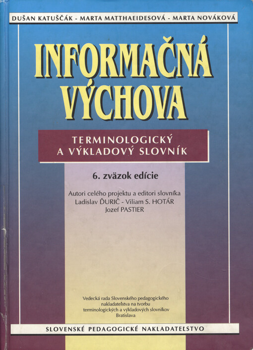 Informačná výchova