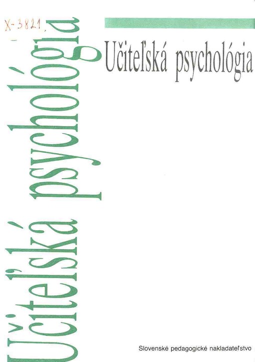 Učitelská psychológia