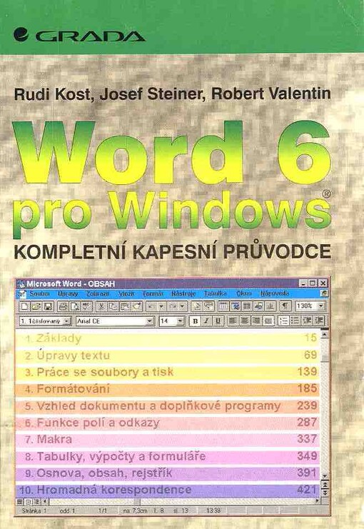 Word 6 pro Windows: kompletní kapesní průvodce