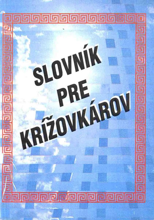 Slovník pre krížovkárov