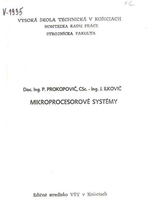 Mikroprocesorové systémy