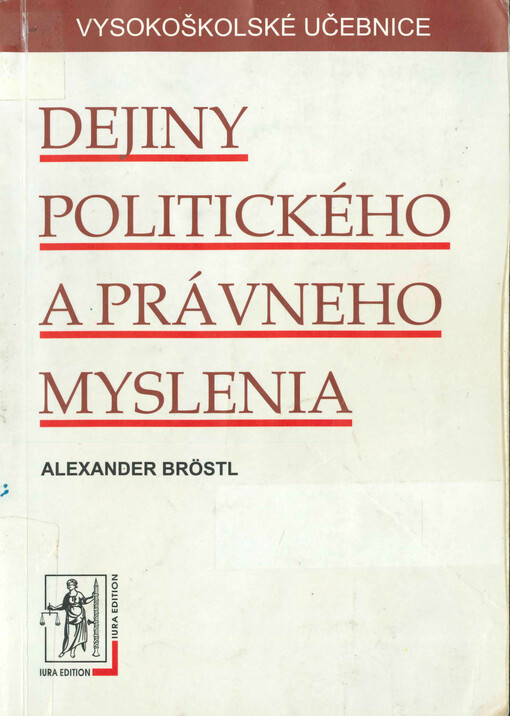 Dejiny politického a právneho myslenia