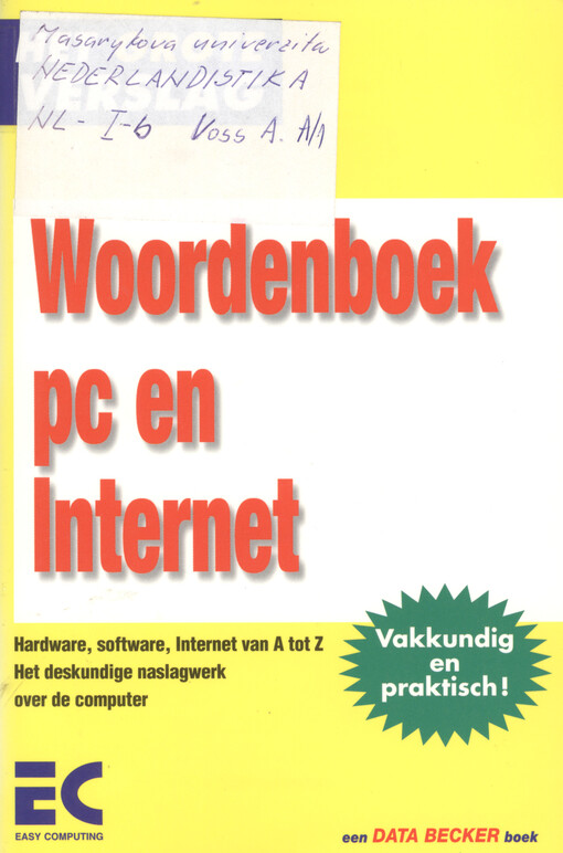 Woordenboek pc en Internet