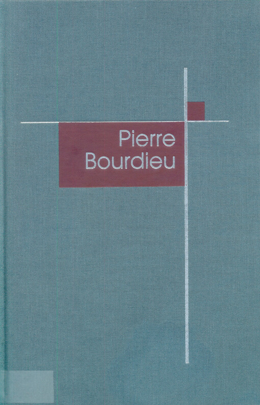 Pierre Bourdieu.1
