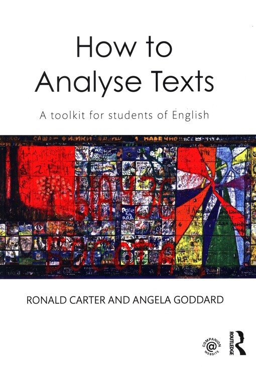 How to analyse texts : a toolkit for students of English