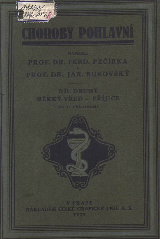 Choroby pohlavní. Díl druhý, Měkký vřed – příjice.