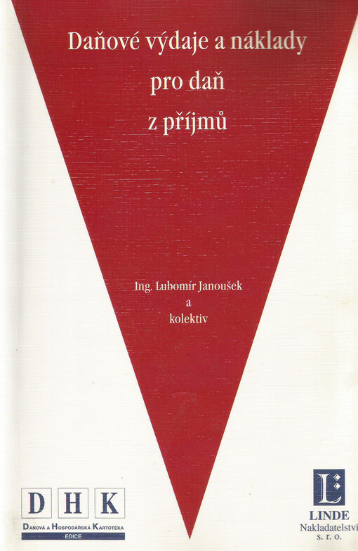Daňové výdaje a náklady pro daň z příjmů