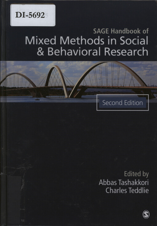 Sage handbook of mixed methods in social & behavioral research