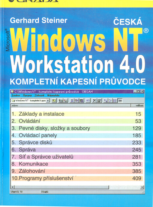 Česká Windows NT Workstation 4.0: kompletní kapesní průvodce