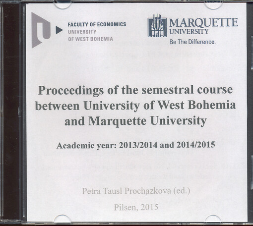 Proceedings of the semestral course between University of West Bohemia and Marquette University